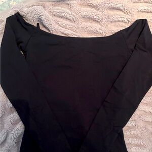 babaton off the shoulder bodysuit